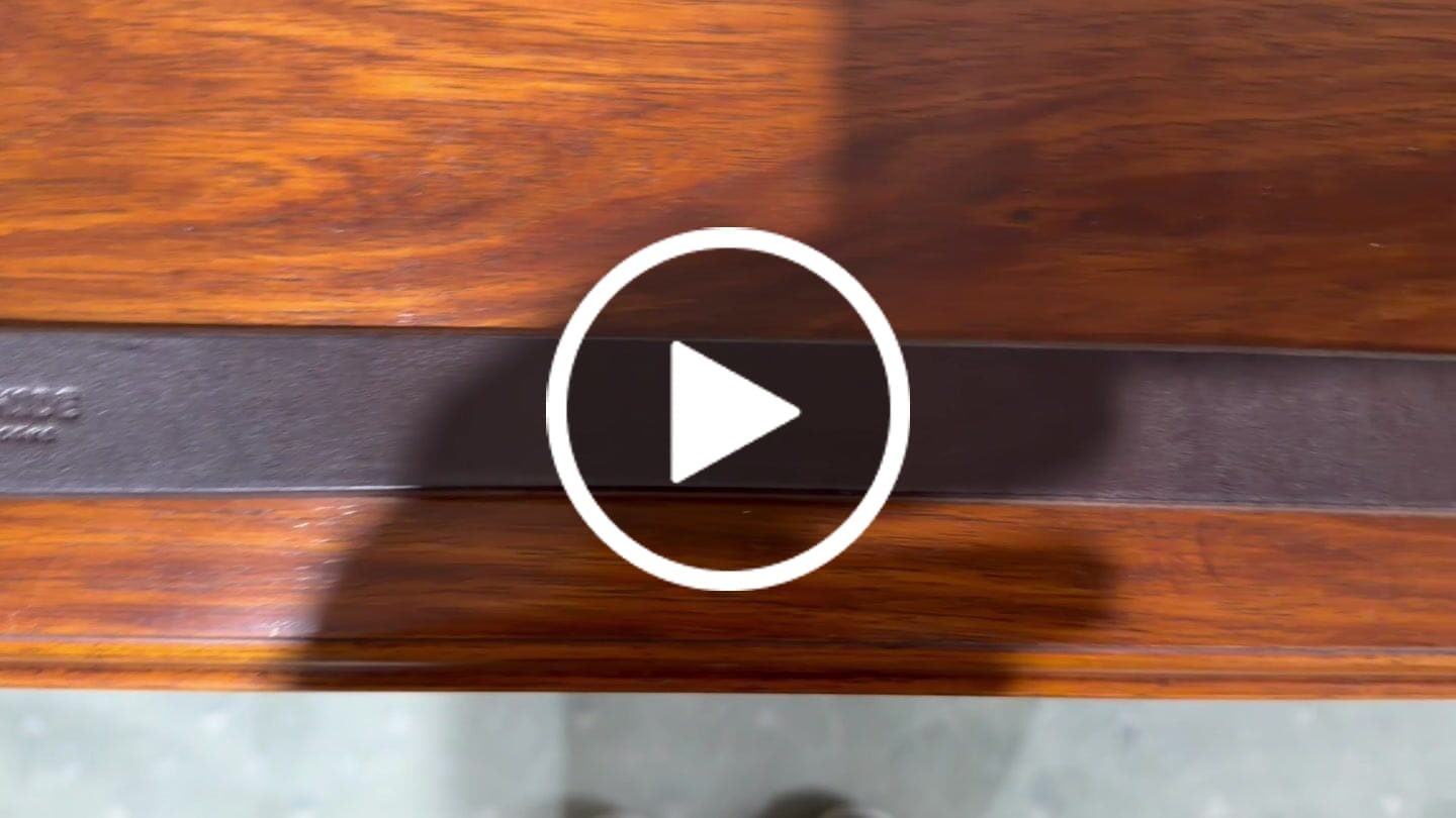 Customer video review of The Oak Bark Belt