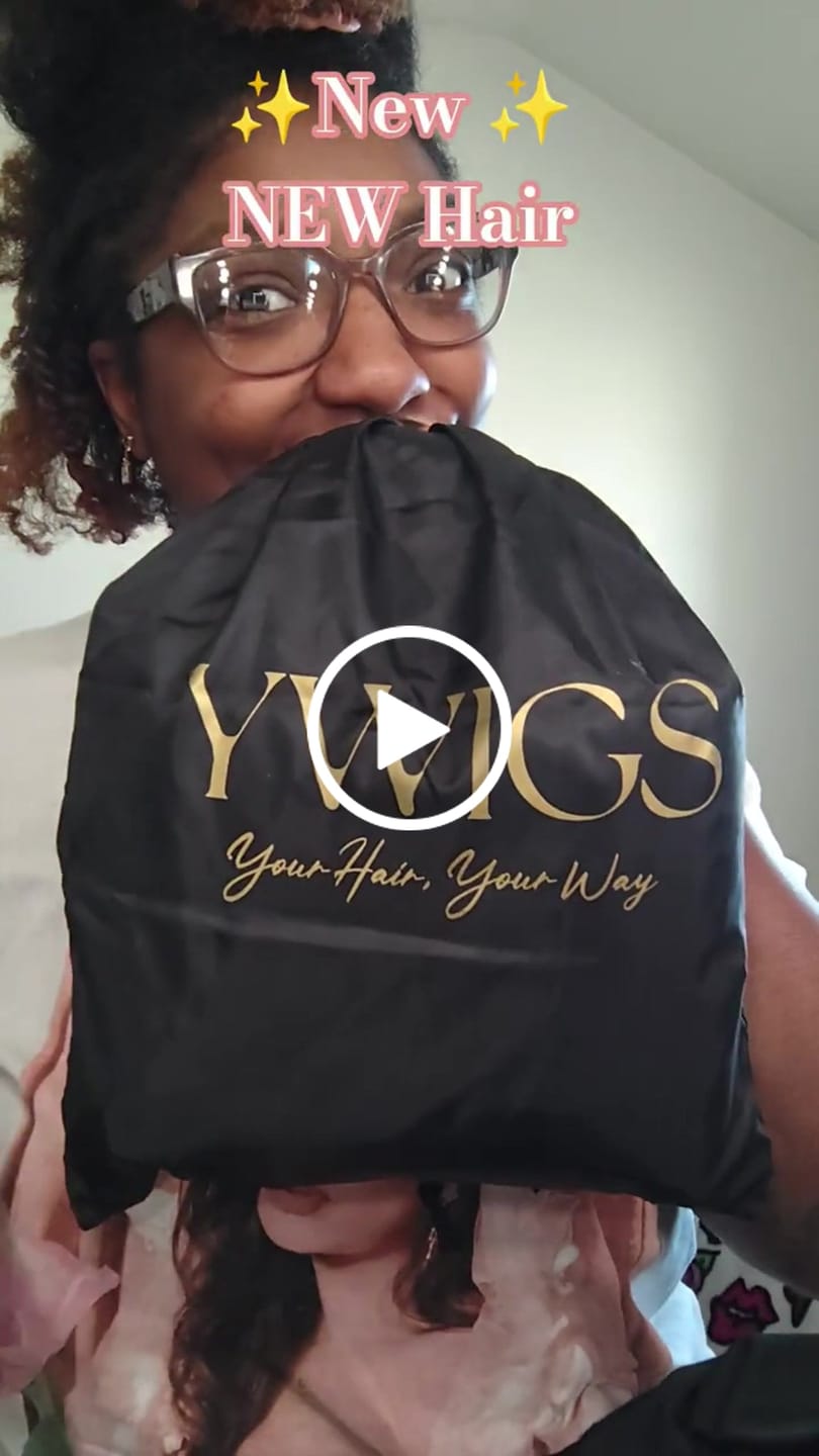 Customer video review of T1B/30 Ombre Brown Crochet Boho Box Braids with Human Hair Curls