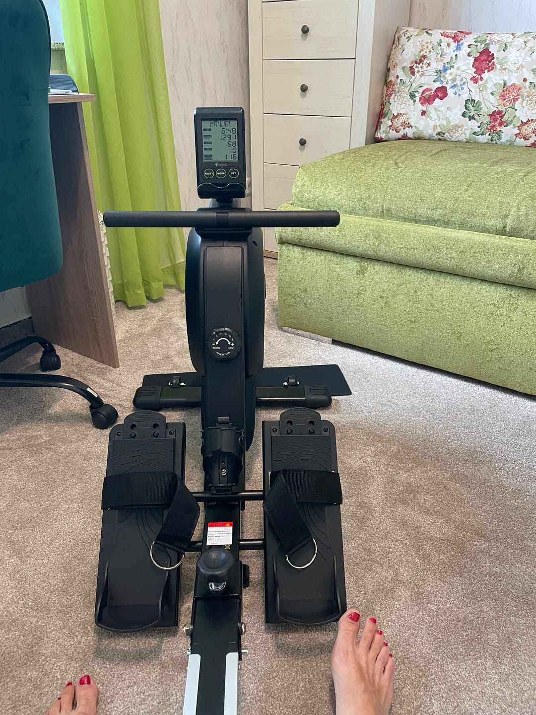 Customer photo review of Tretmann Rudergerät Rivo