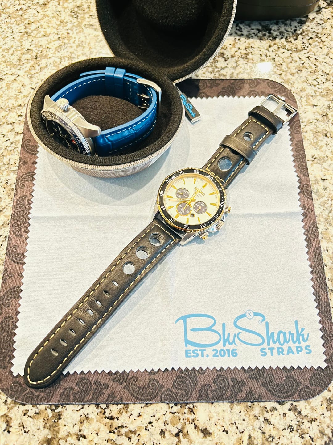 Customer photo review of Leather - Rally Black