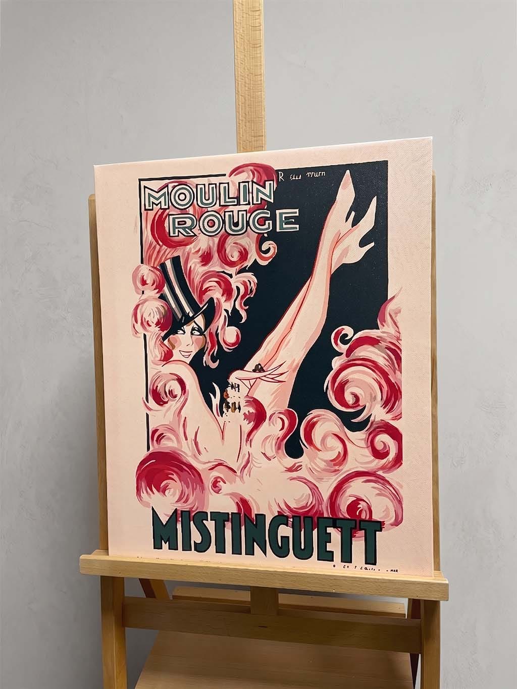 Customer photo review of Affiche Moulin Rouge - Mistinguett