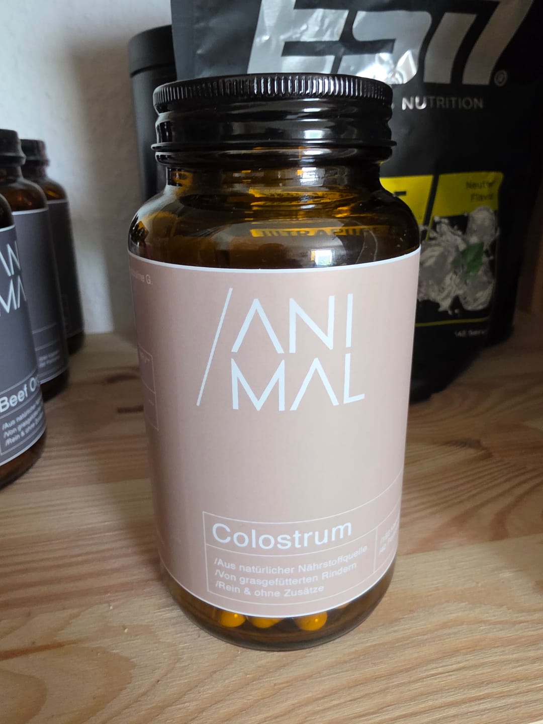 Customer photo review of Colostrum Kapseln