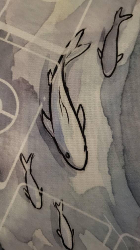Customer photo review of Absol Pond Playmat - Pokemon TCG Mat