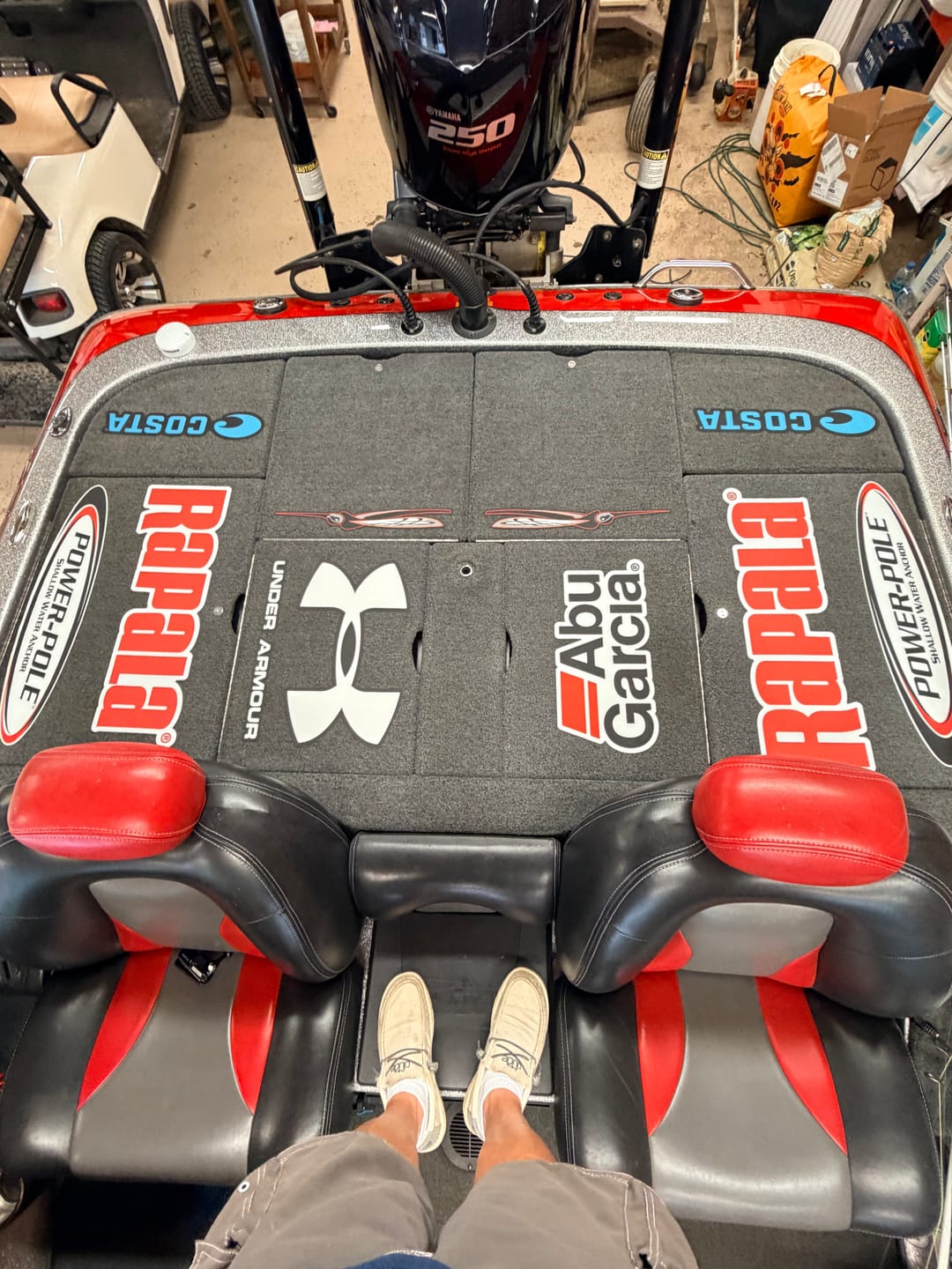 Customer photo review of Abu Garcia Carpet Graphic
