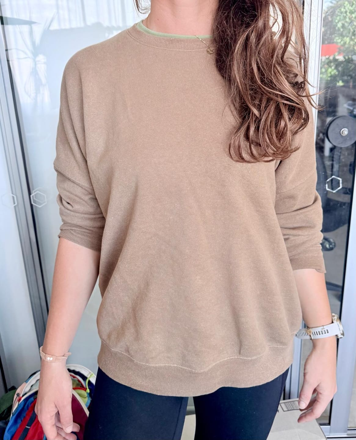 Customer photo review of Unisex Hemp Crew Neck Sweater