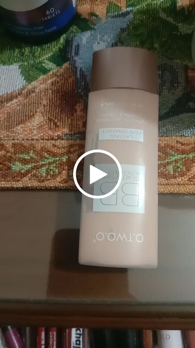 Customer video review of O.TWO.O BEAUTY SKIN NUDE EFFECT BB CREAM