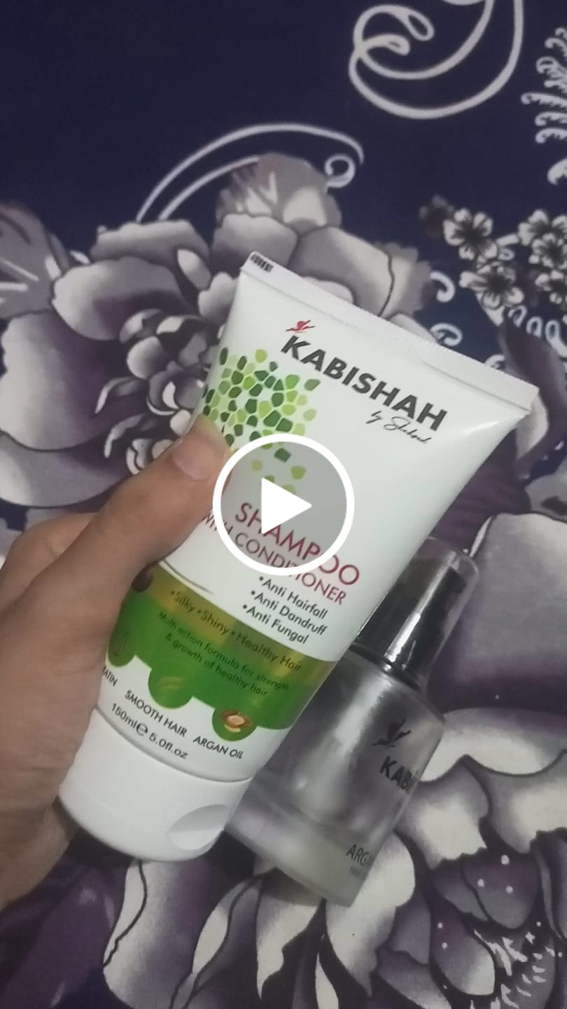 Customer video review of Hair Care Bundle: Argan Oil Hair Serum + Shampoo