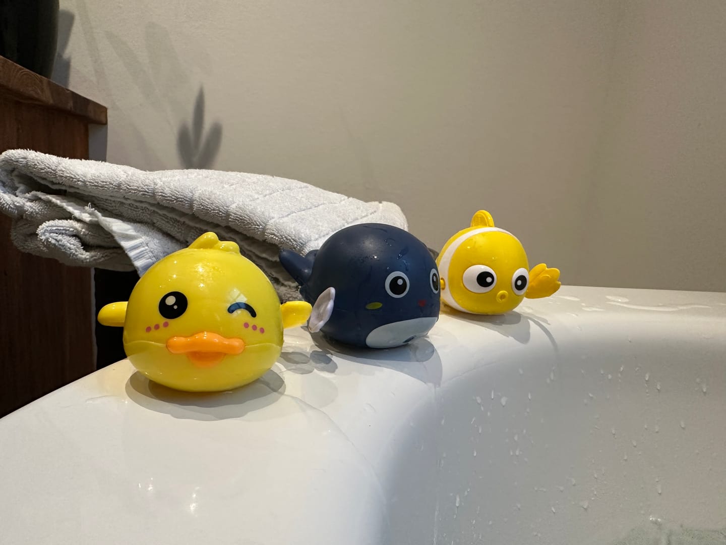 Customer photo review of Schwimmende Tiere für Babys und Kinder