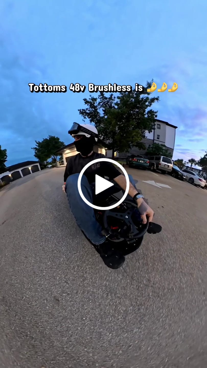 Customer video review of Tottoms 4000w Belt Drive Street Kit