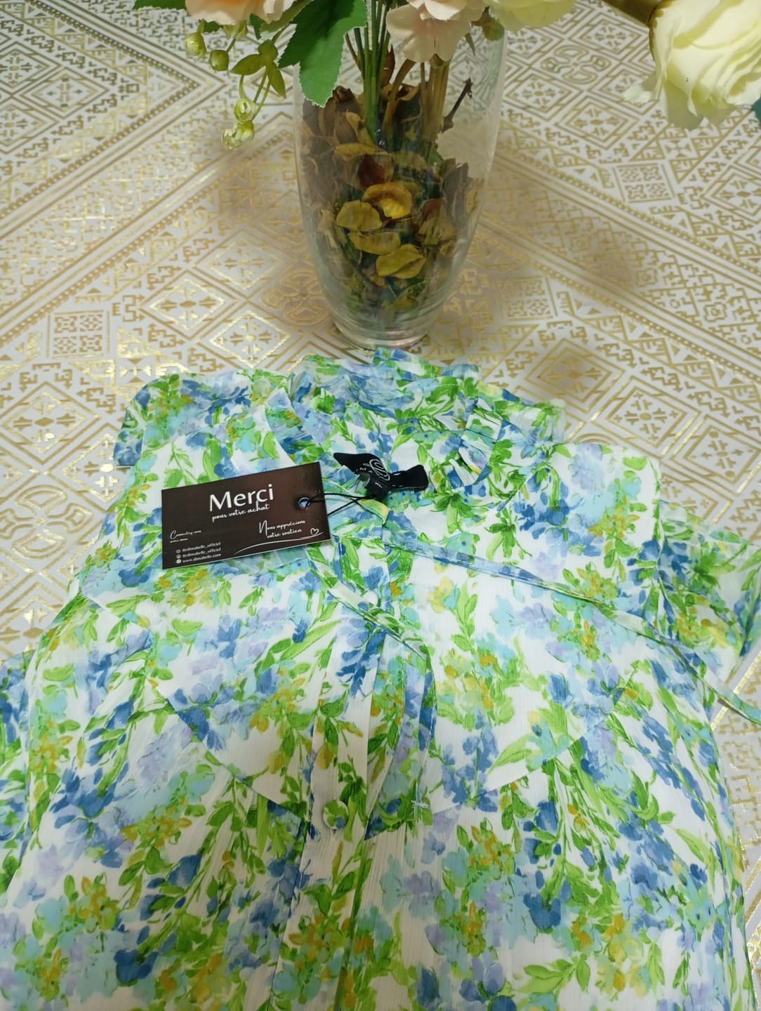Customer photo review of Robe Aquarelle
