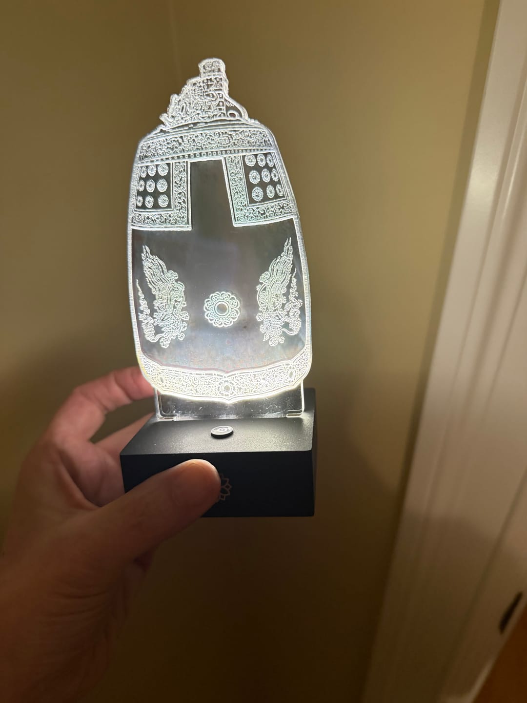 Customer photo review of NO.29 DEOKBONG SOUND & LIGHT LAMP