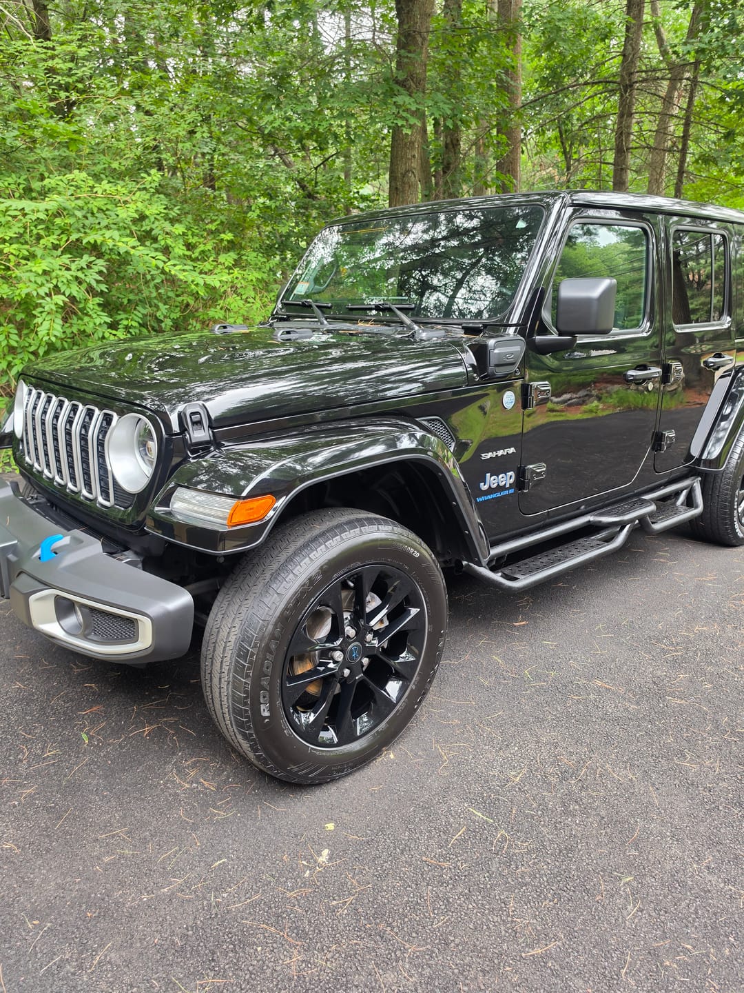 Customer photo review of Gloss Lock | Long Lasting Tire Shine Coating