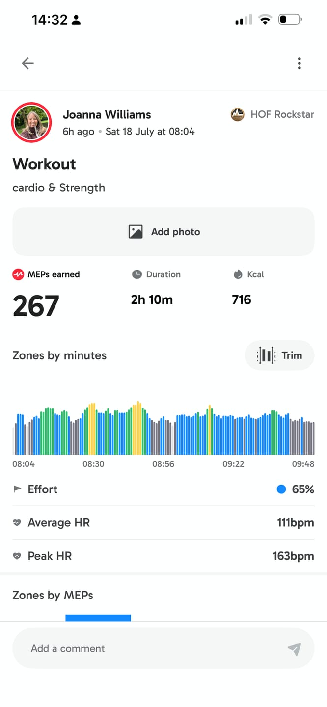 Customer photo review of Vegan Protein Powder for Stronger Muscles & Faster Runs