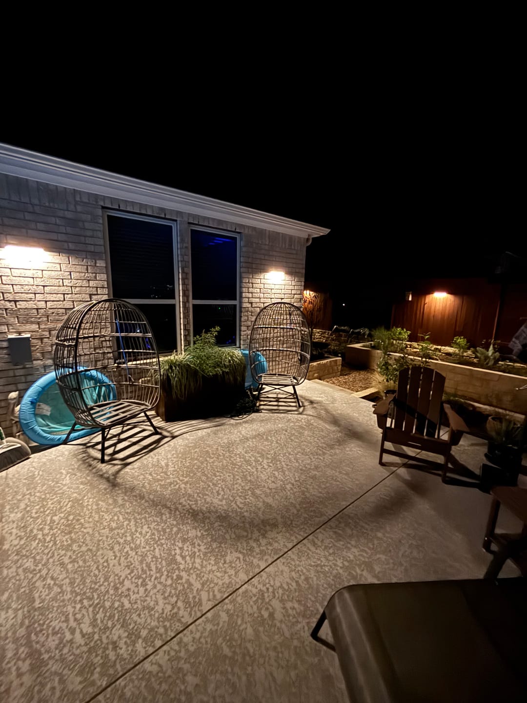 Customer photo review of Solar Wall Light with Motion Sensor