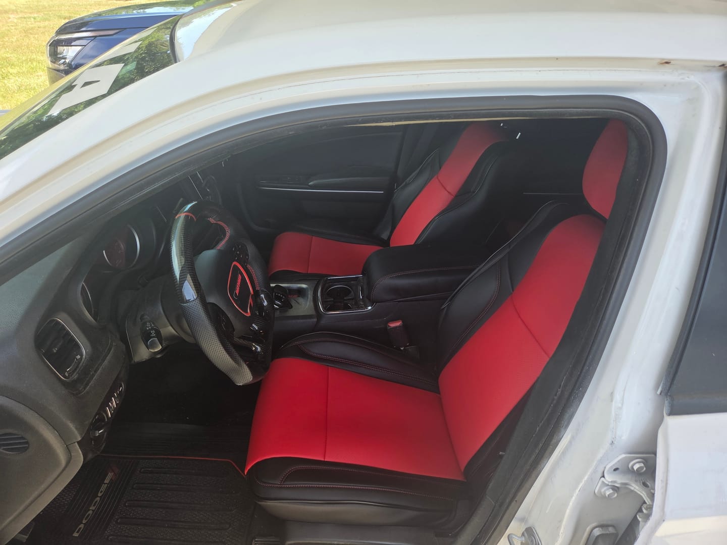 Customer photo review of 2015-23 Dodge Charger Custom Sport Seat Covers