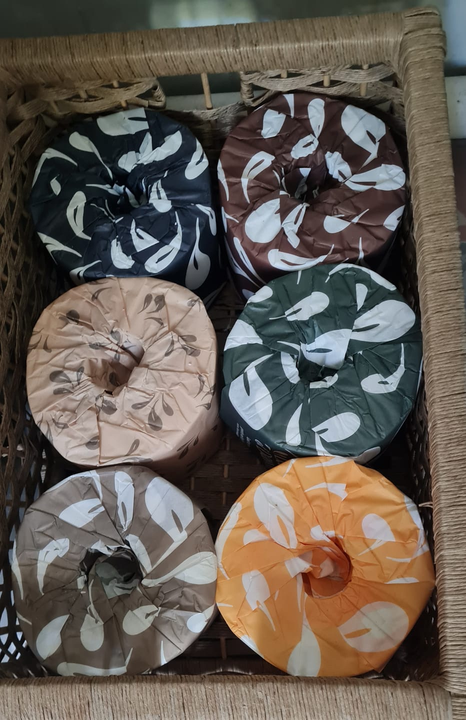 Customer photo review of 100% Bamboo Toilet Paper - 3ply -  40 meters