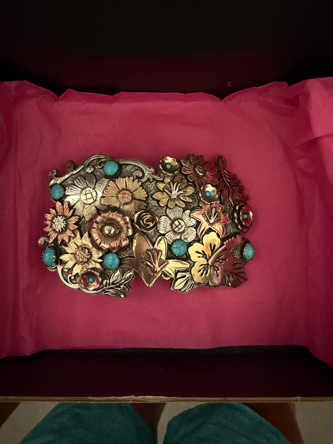 Customer photo review of Bouquet Buckle