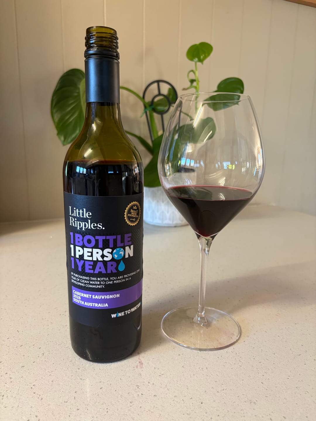Customer photo review of Cabernet Sauvignon - 6pk