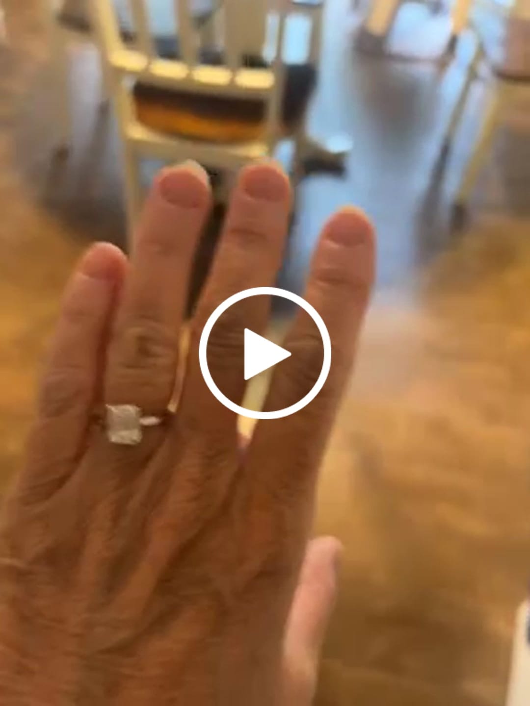 Customer video review of Solitaire 2.1ct Emerald Cut CZ Ring in Sterling Silver