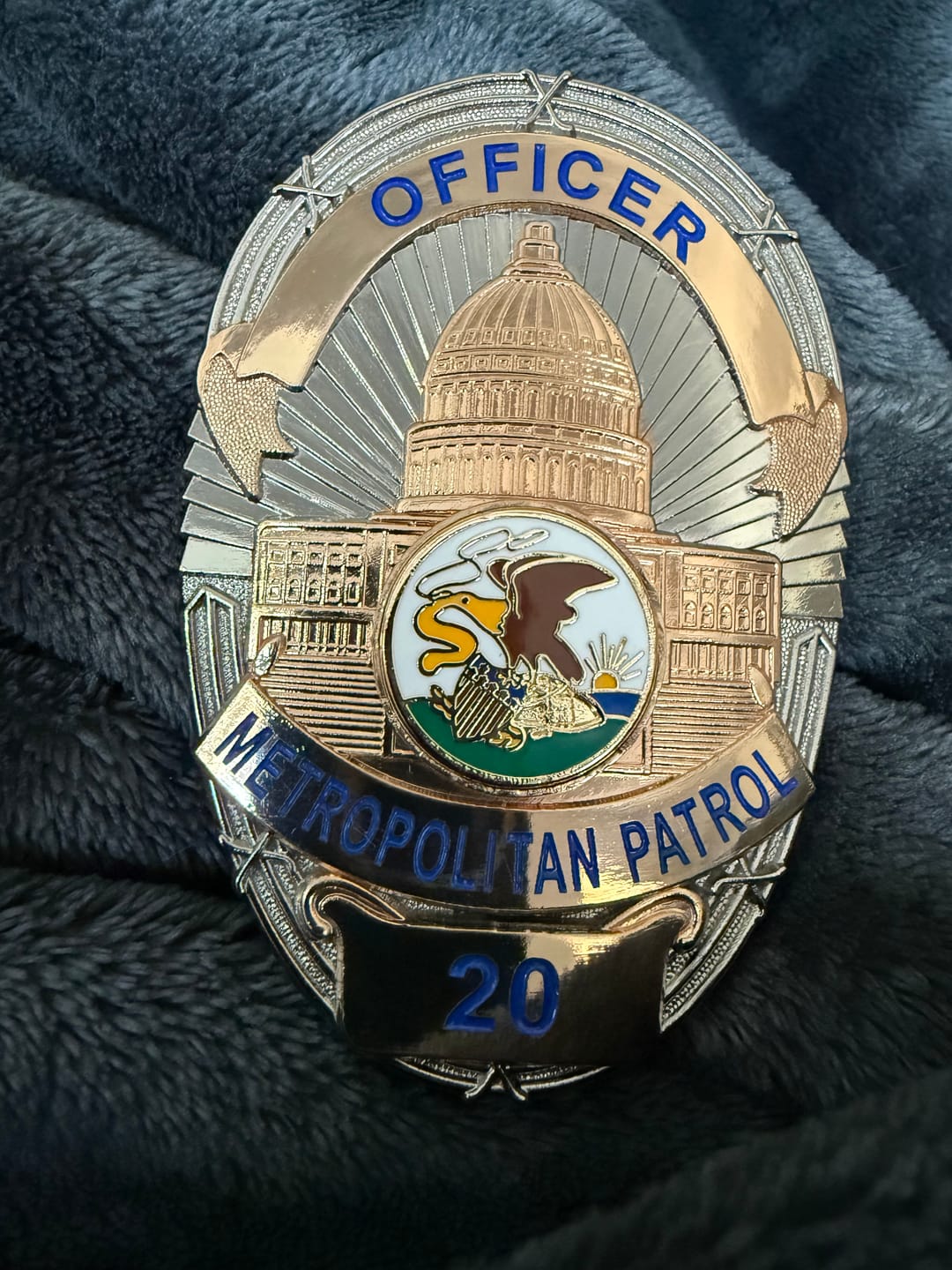 Customer photo review of Customizable Badge BA13