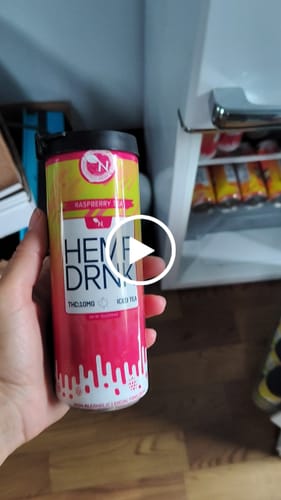 Customer video review of DELTA 9 + CBD BEVERAGE - Peach Hibiscus - 50MG - 4 PACK