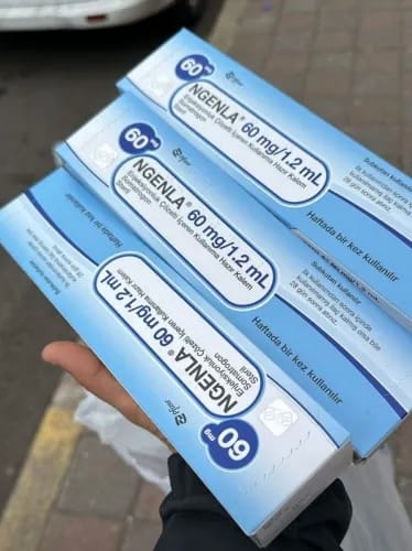 Customer photo review of NGENLA 60 MG