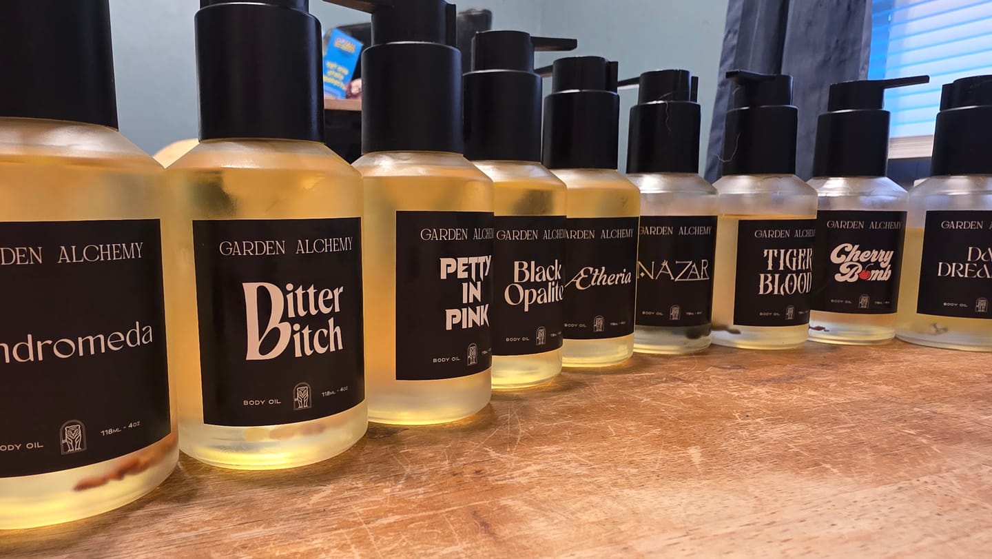 Customer photo review of NAZAR BODY OIL