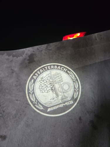Customer photo review of MERCEDES DOOR LIGHTS