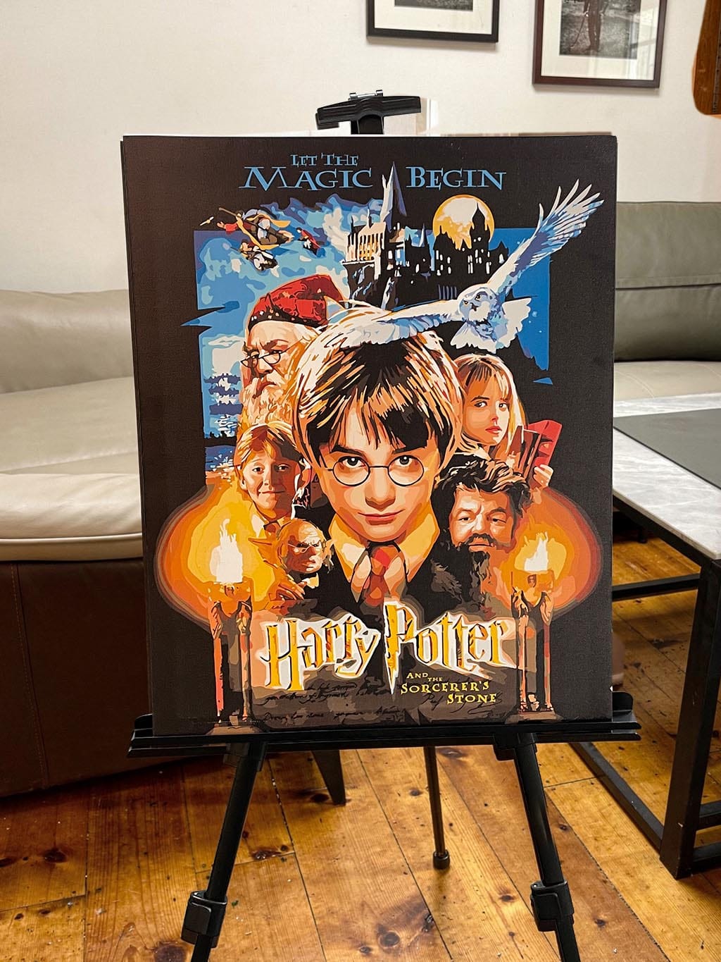 Customer photo review of Harry Potter à l'École des Sorciers Affiche