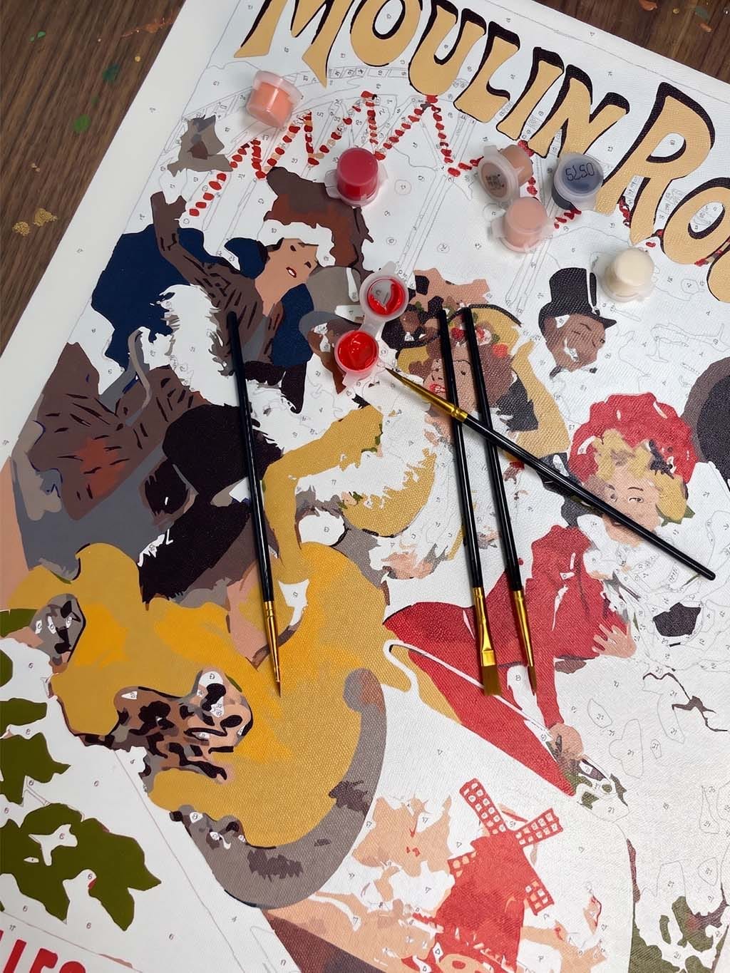 Customer photo review of Affiche Moulin Rouge - Nouvelles Montagnes Russes