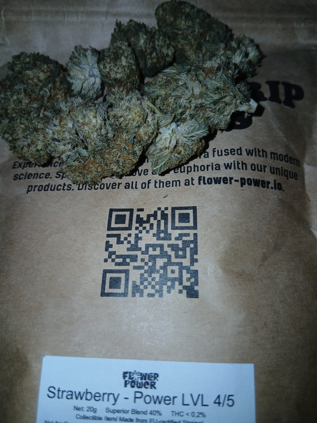 Customer photo review of 🍓 Strawberry - POWER LVL: 4.5/5