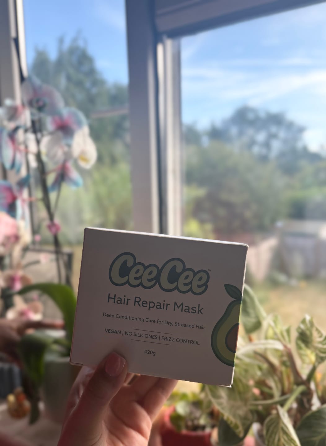 Customer photo review of Cee Cee Hair Repair Mask