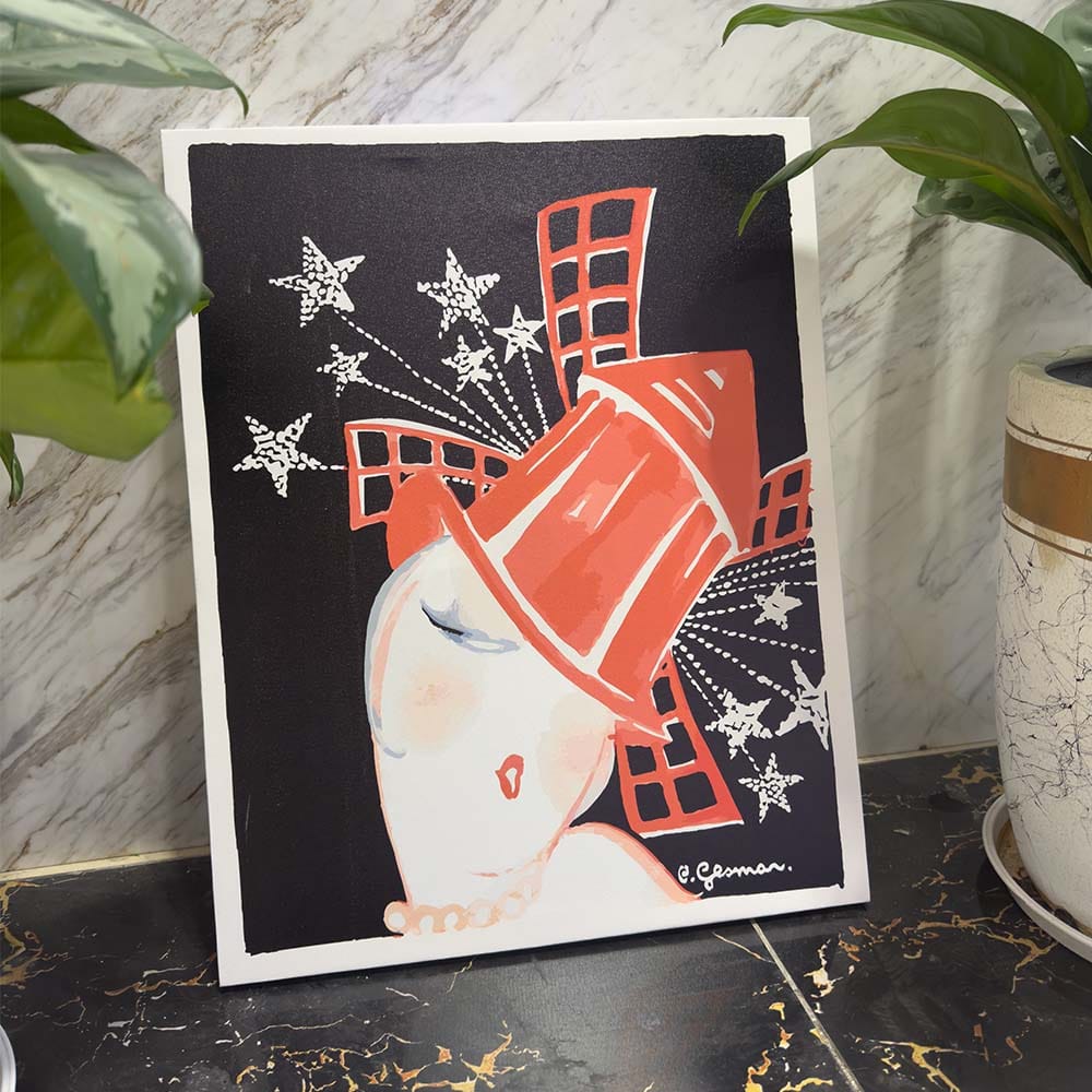 Customer photo review of Affiche Moulin Rouge - Paris aux Etoiles