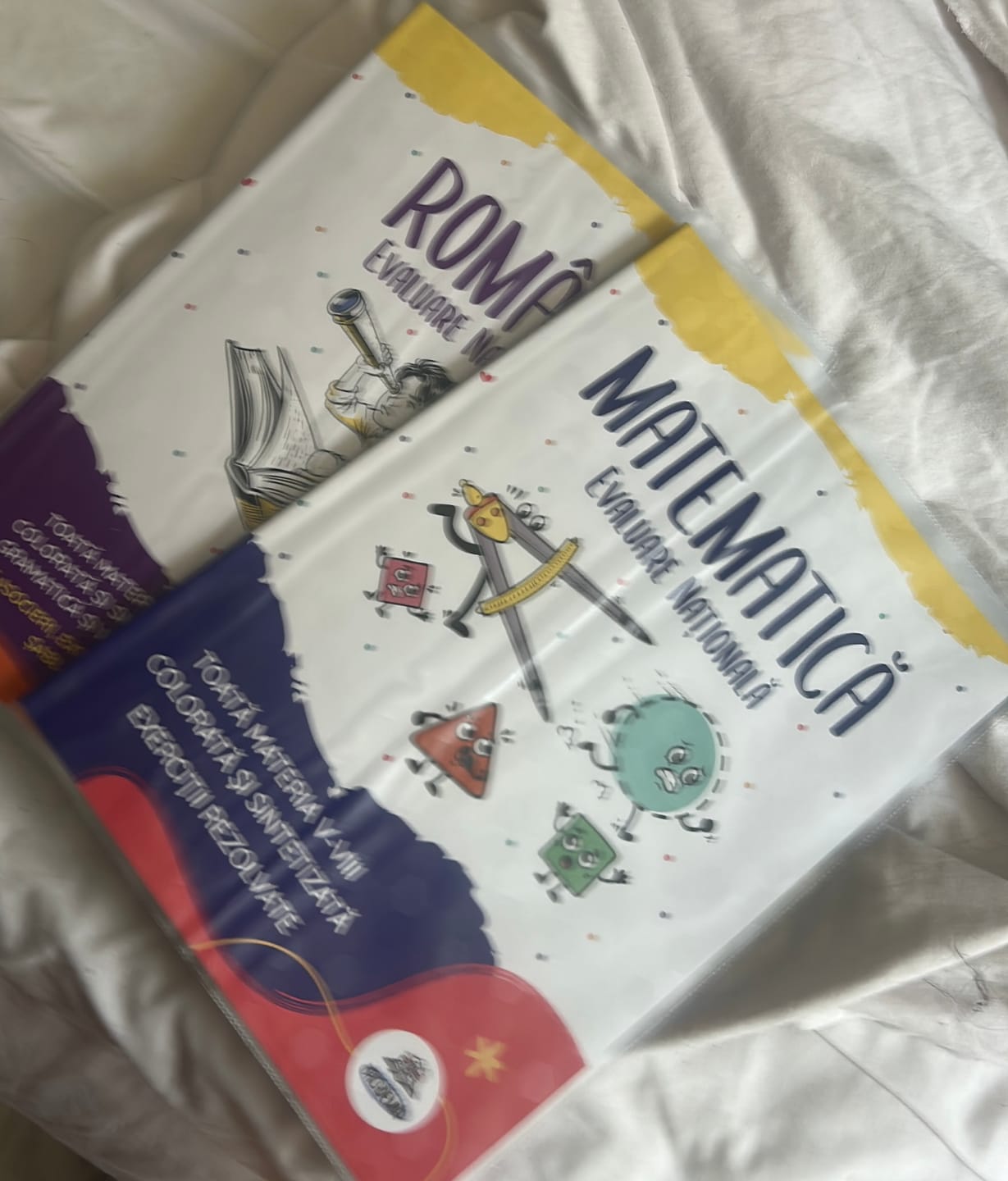 Customer photo review of Pachet Evaluare Națională (Română + Matematică) Bacademia
