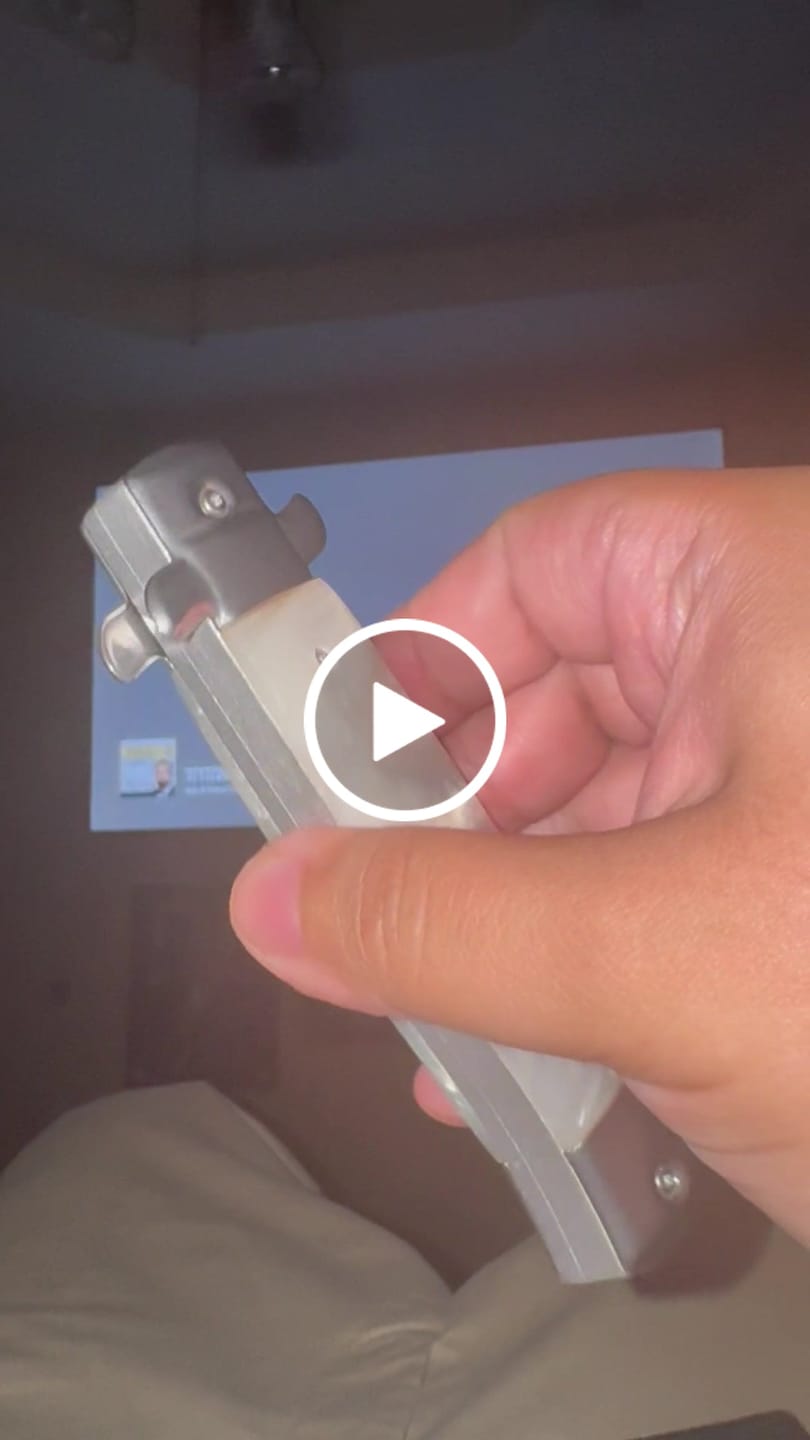 Customer video review of VT Don Italian Stiletto (White Marble)