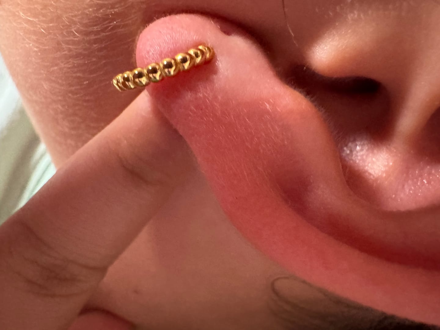 Customer photo review of Pendientes Sphaira