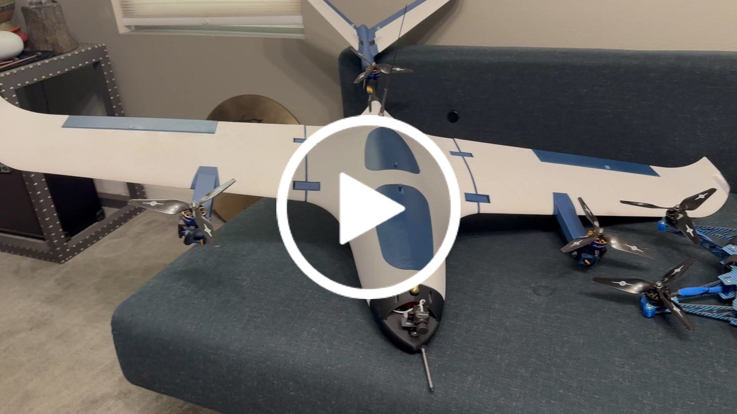 Customer video review of 3MR Series - 3-Blade 7x3.7 Carbon Fiber Reinforced Propeller (CCW)