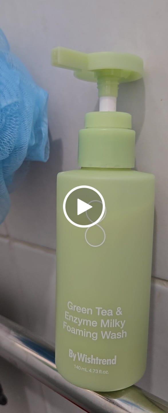 Customer video review of Green Tea & Enzyme Milky Foaming Wash
