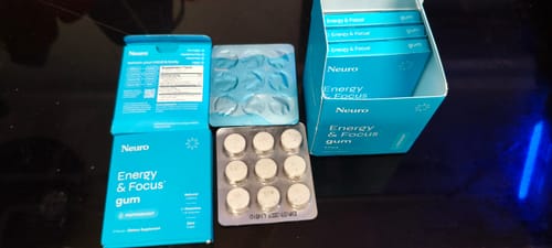 Customer photo review of Energy & Focus Gum