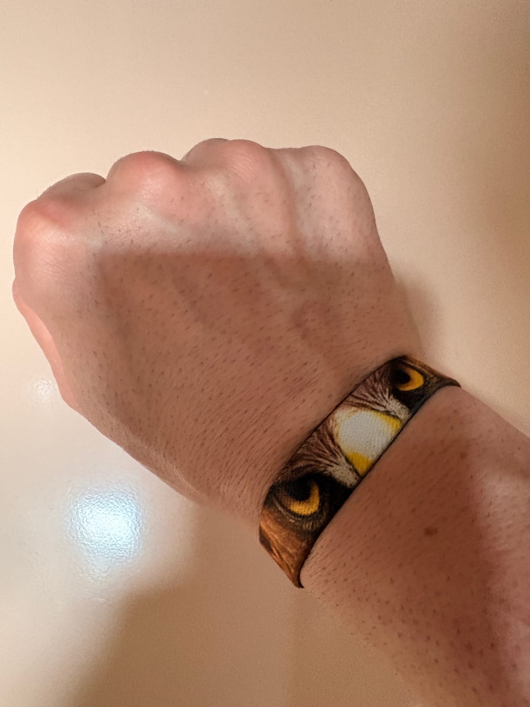 Customer photo review of Winners Never Quit - Elastisches Armband