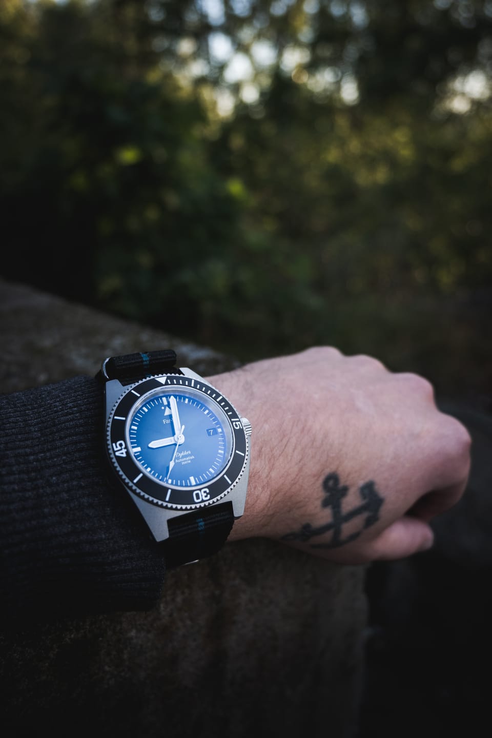 Customer photo review of Far-Far Dykker Havblå