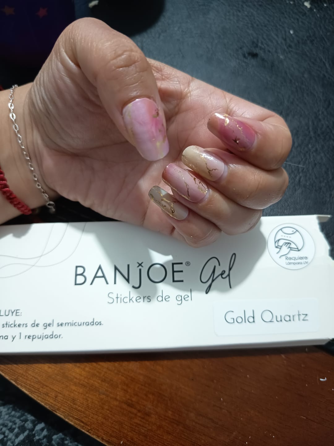 Customer photo review of Gold Quartz | GEL