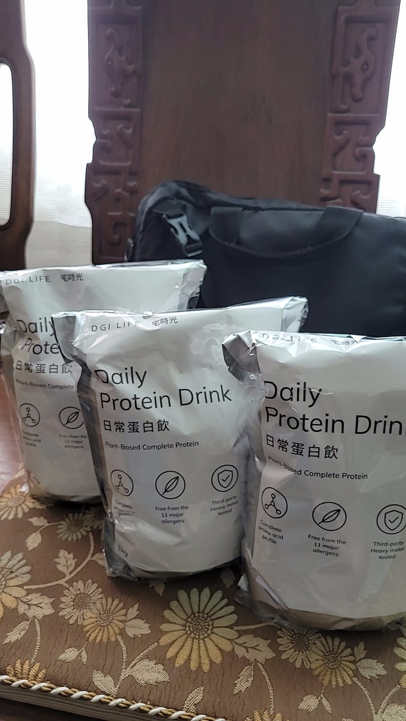 Customer photo review of 日常蛋白飲｜植物性完整蛋白粉，無乳糖、無大豆
