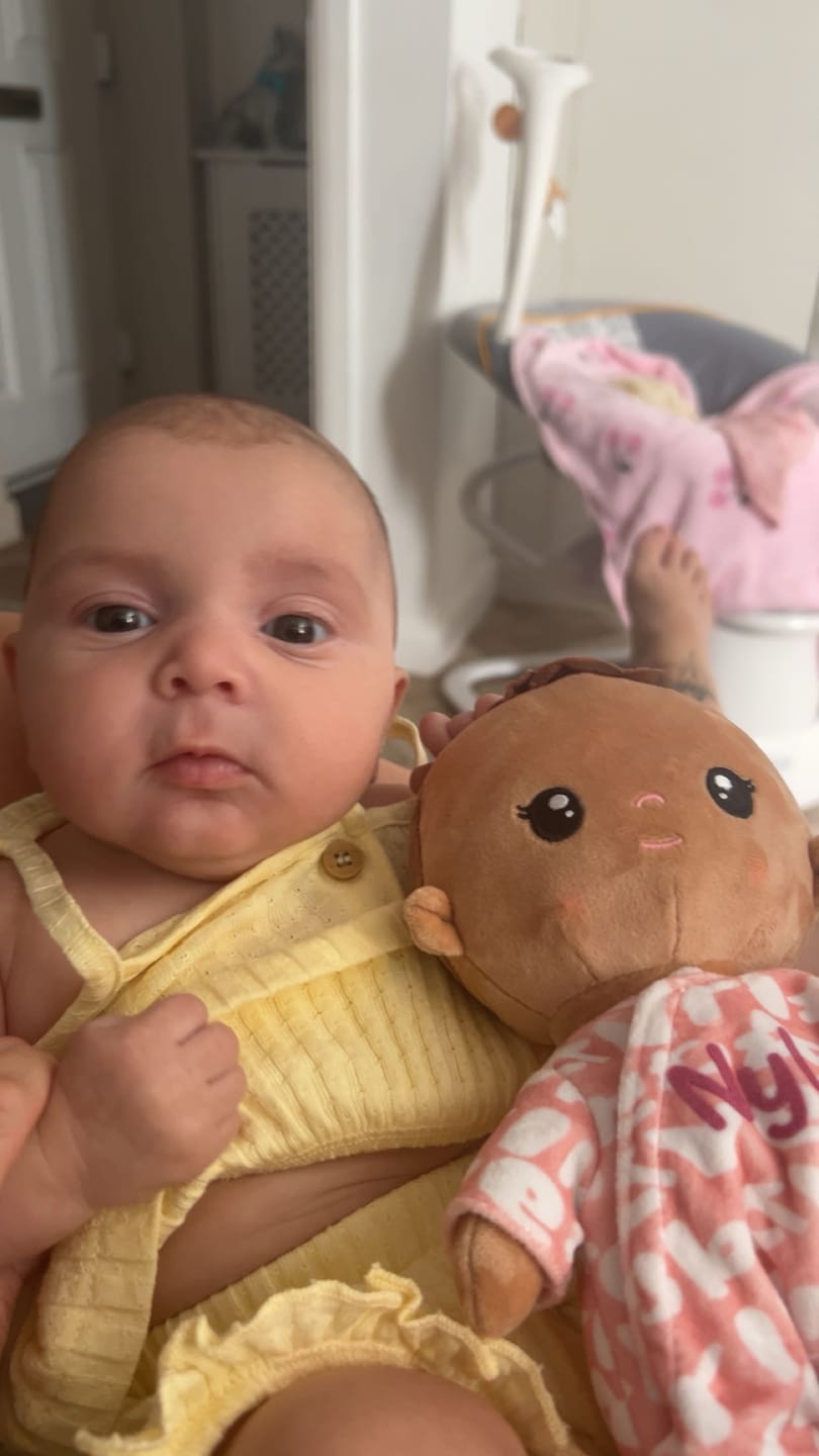 Customer photo review of Personalized Lola Baby Girl