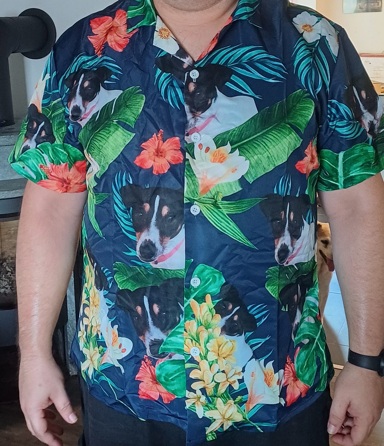Customer photo review of Personalisiertes Hawaiihemd - Dein Foto