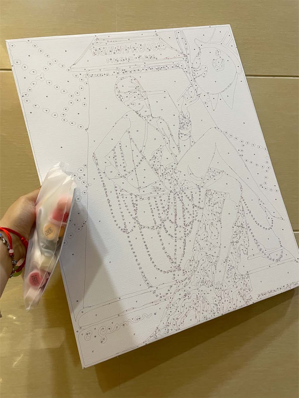 Customer photo review of Affiche Moulin Rouge - Music Hall Gesmar Programme