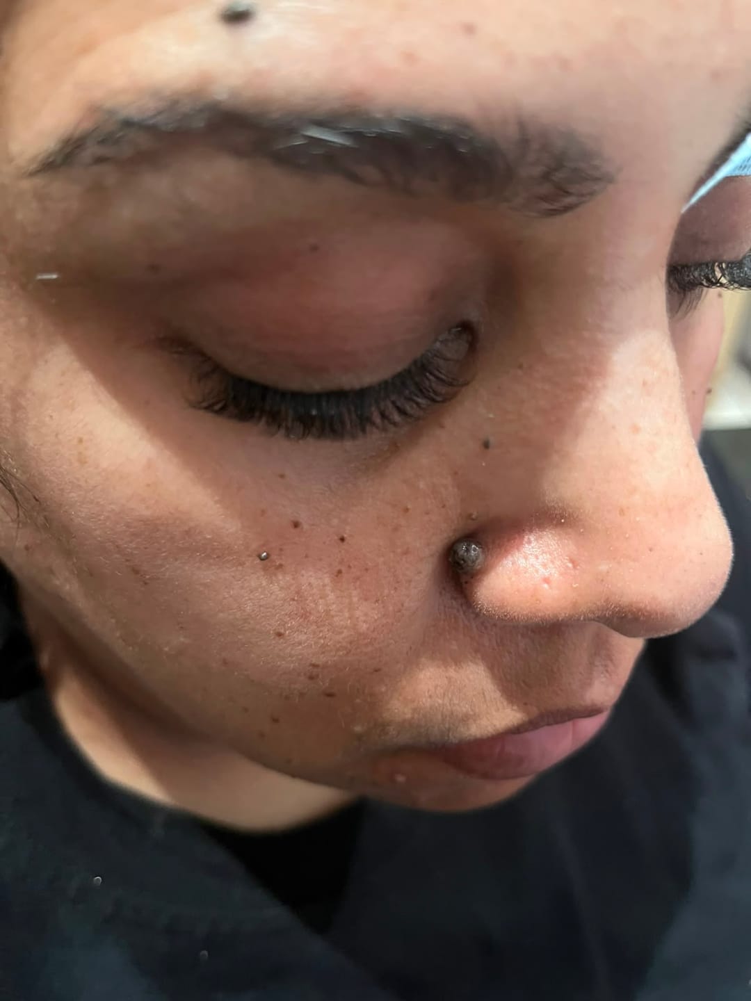 Customer photo review of Travel Minis DIY Lash Kit