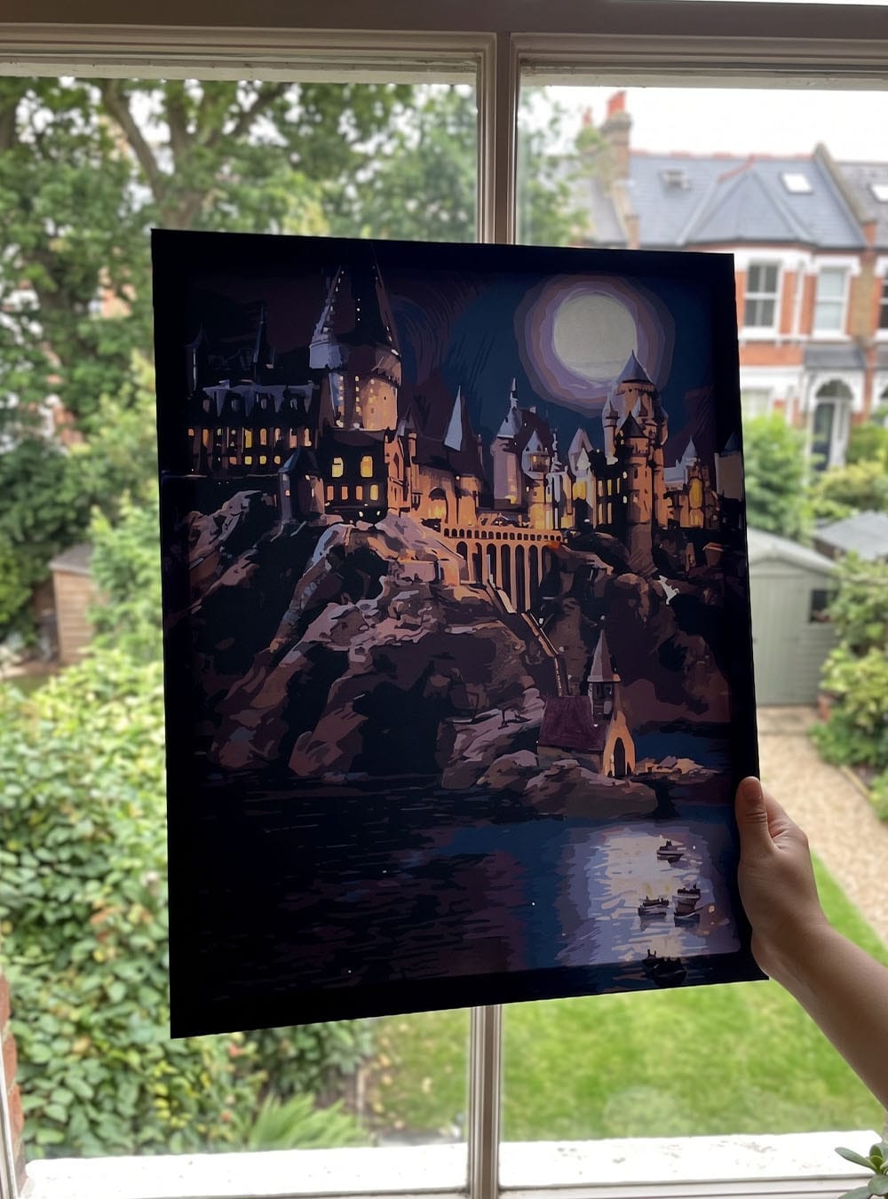 Customer photo review of Harry Potter - Château de Poudlard la Nuit