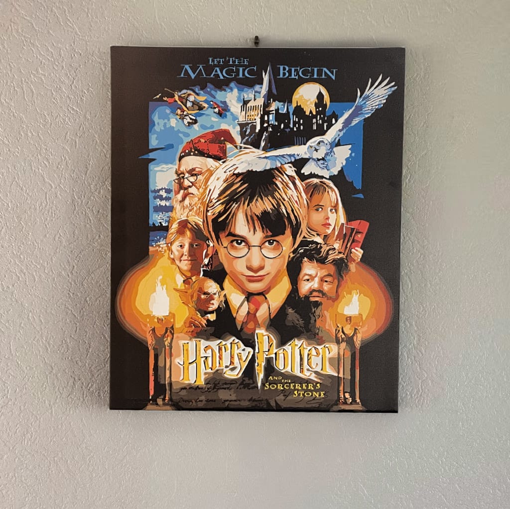Customer photo review of Harry Potter à l'École des Sorciers Affiche