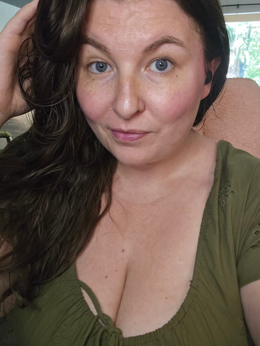 Customer photo review of BioGlow Tallow-Based Tinted Moisturizer with Mineral Sun Protection